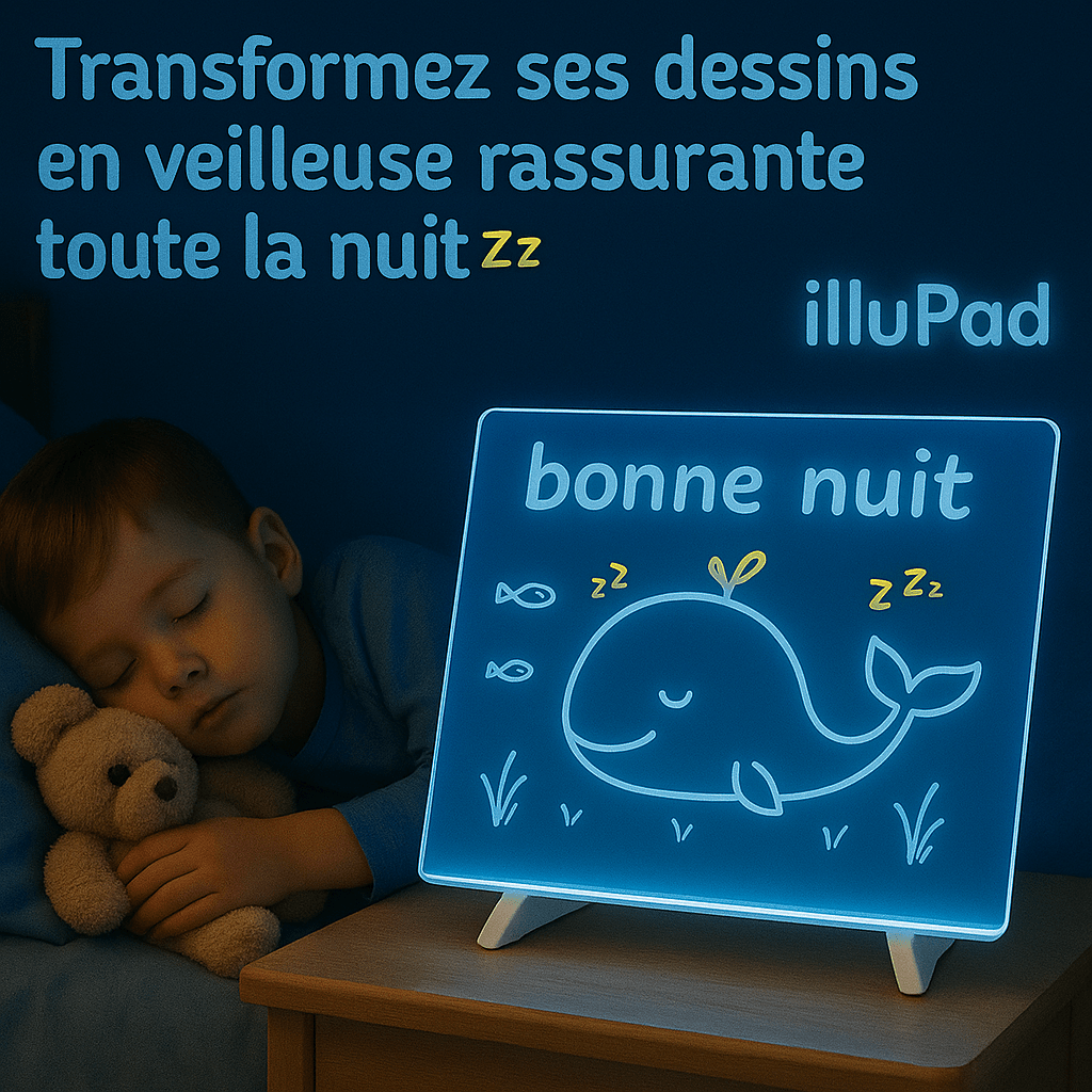 Tablette lumineuse de coloriage